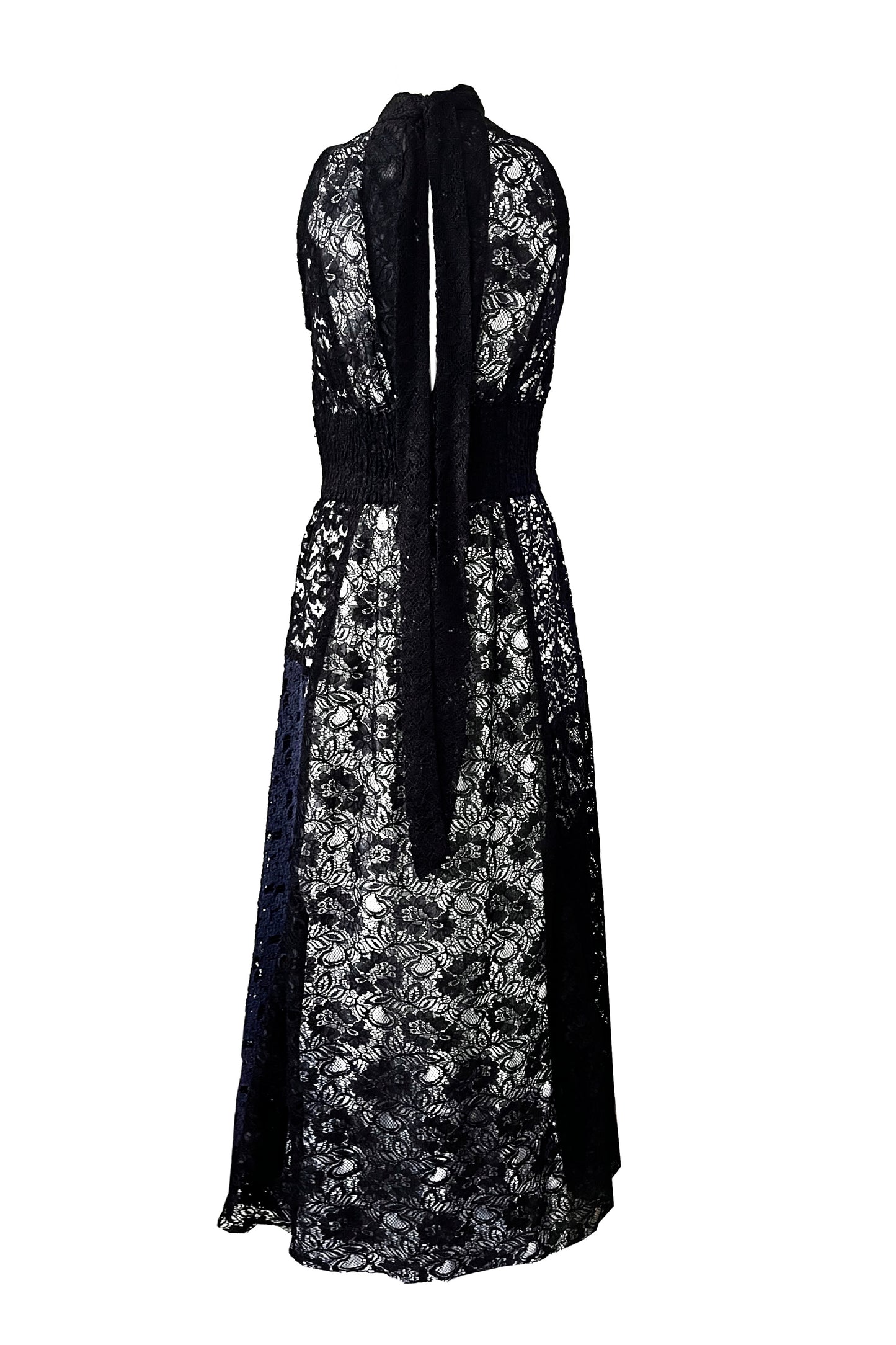 Multi Lace Long Dress