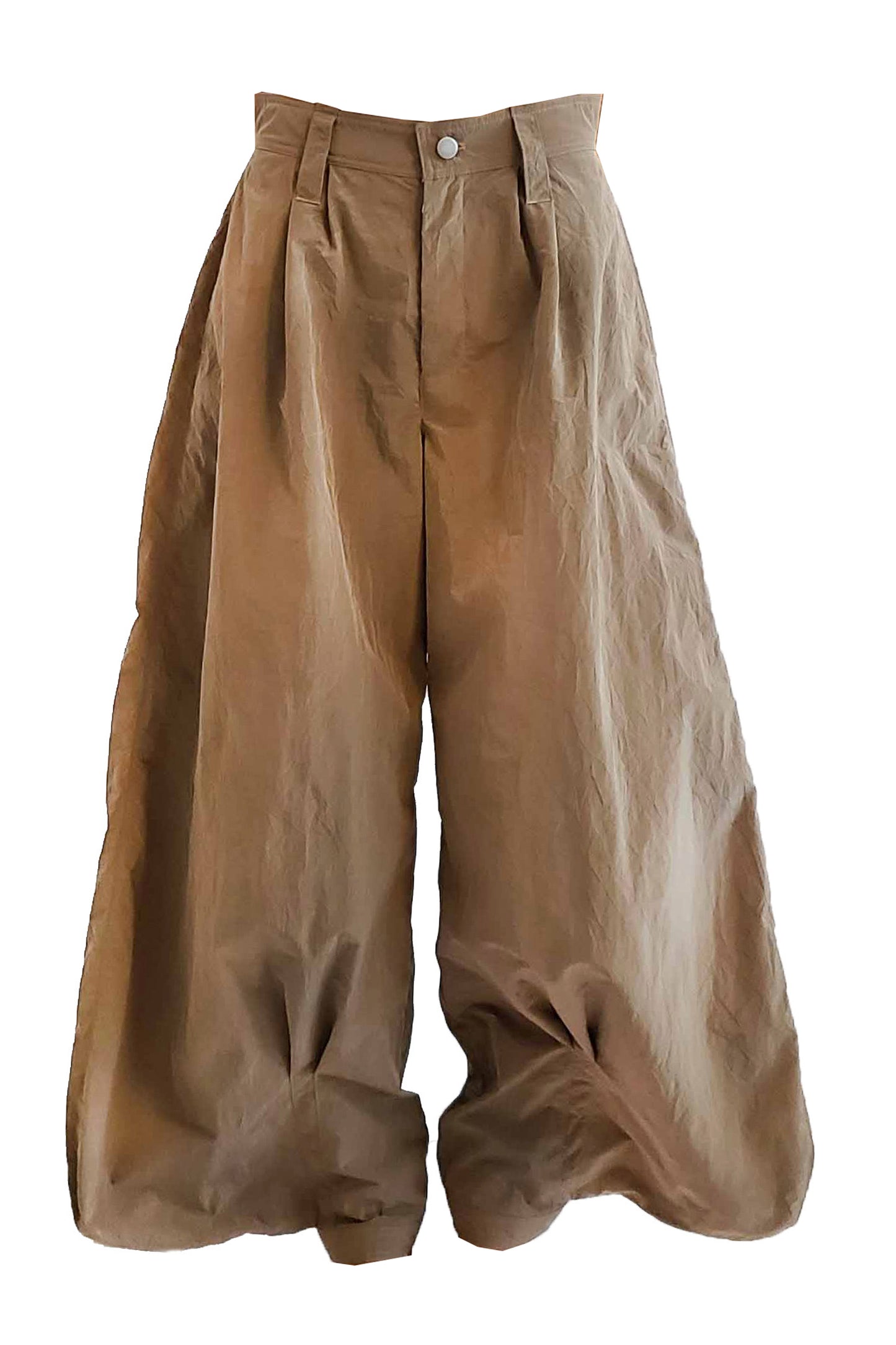 'NW001' Nylon volume pants