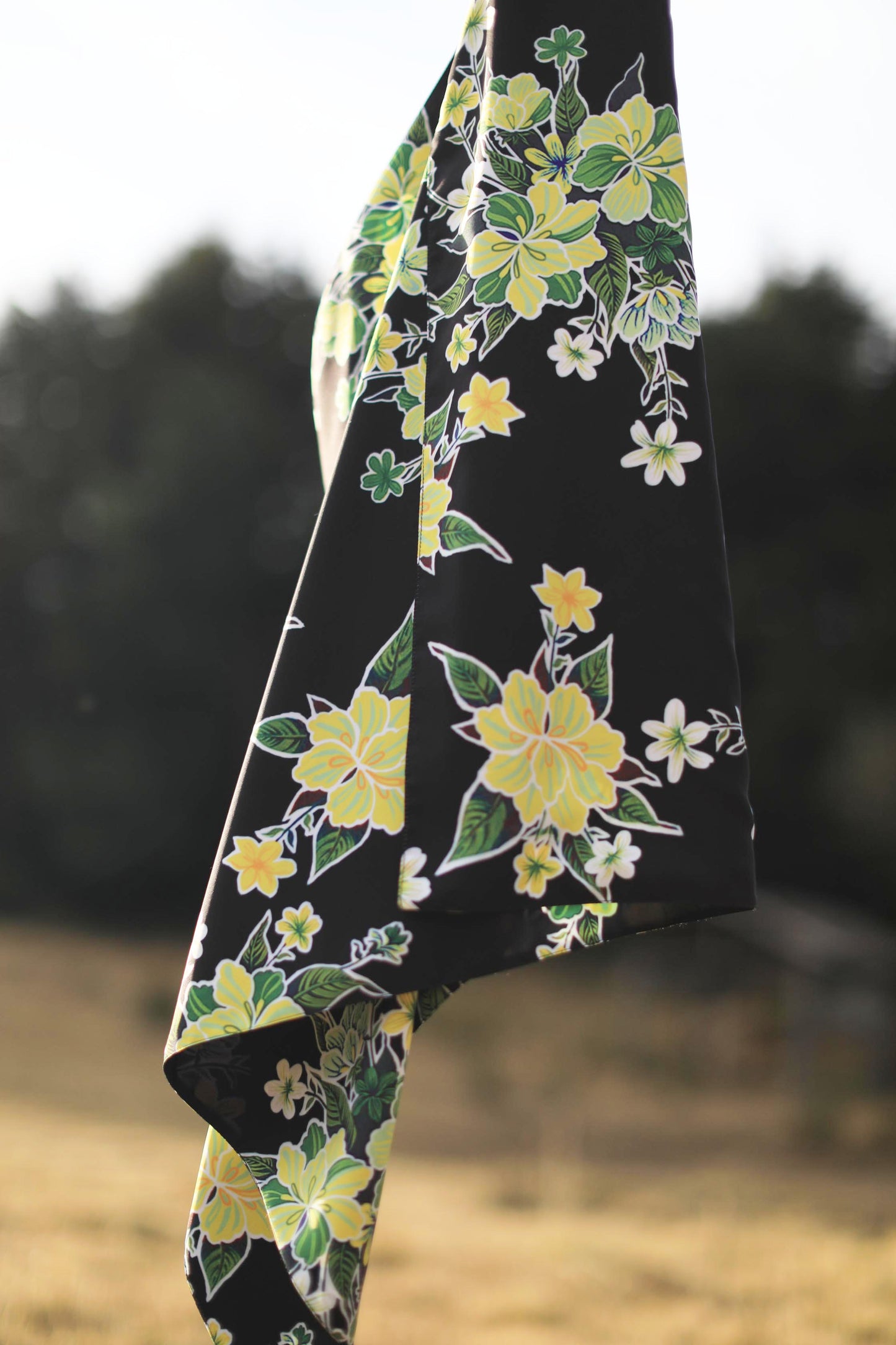 Mexican big flower print Scarf