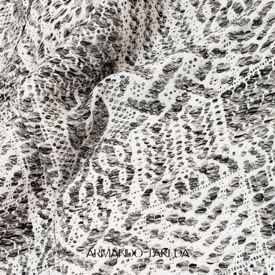 Glossy jacquard truck pants