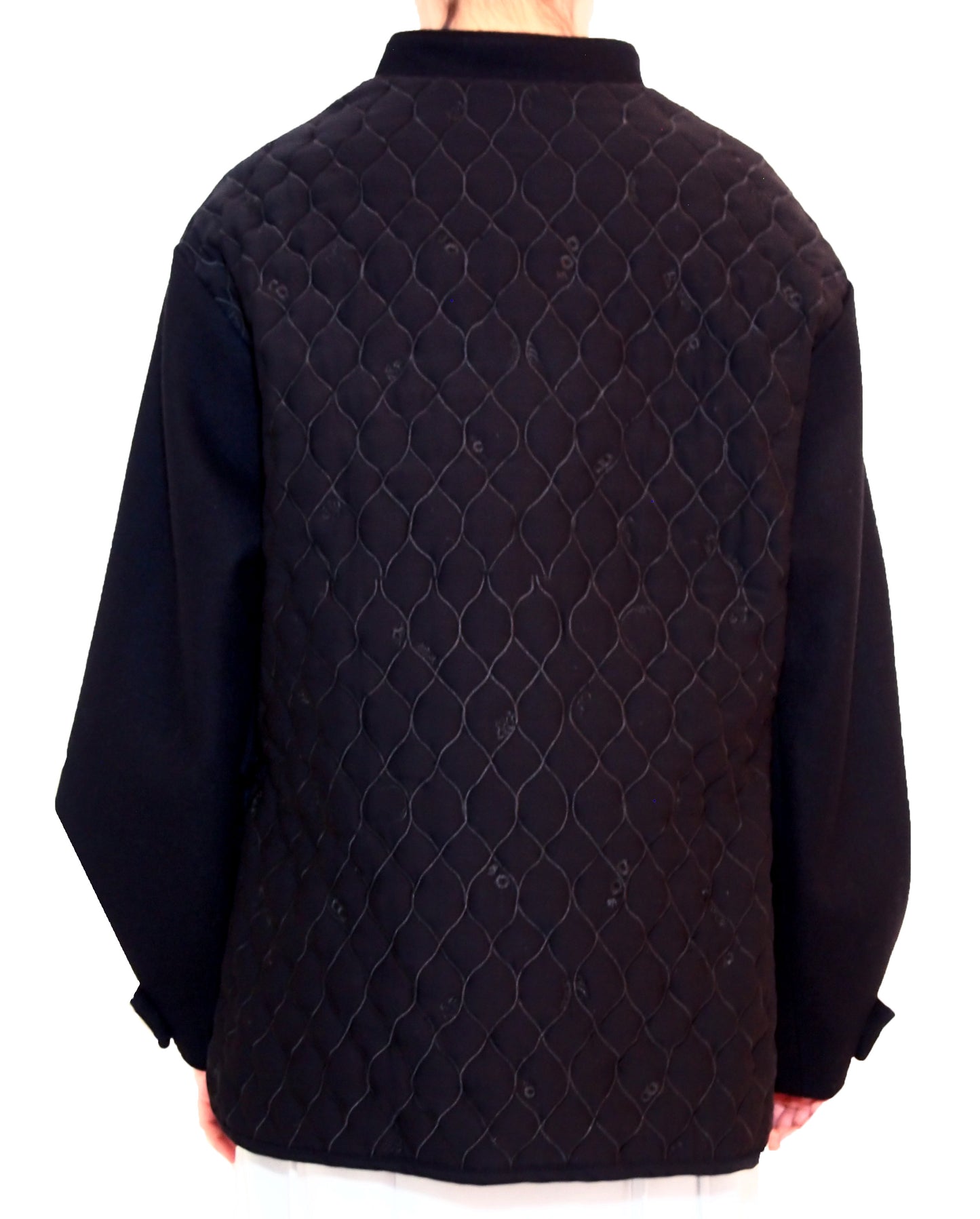 Melton Eco-Fur blouson jacket