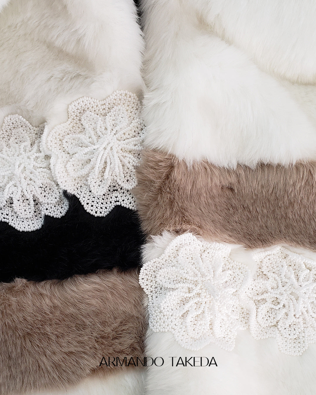 'El Cielo' Eco-Fur scarf