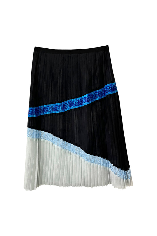 'El Mirador' Pleated skirt